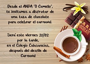 Cartel Chocolate Carnaval
